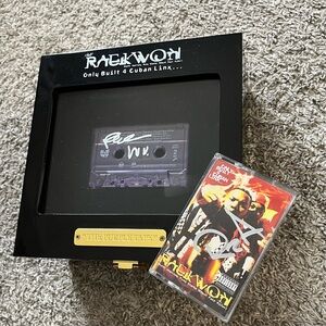 🟣Raekwon Boxset Signed Purple Tape OB4CL Ghostface Killah Rza Autograph Wu-Tang